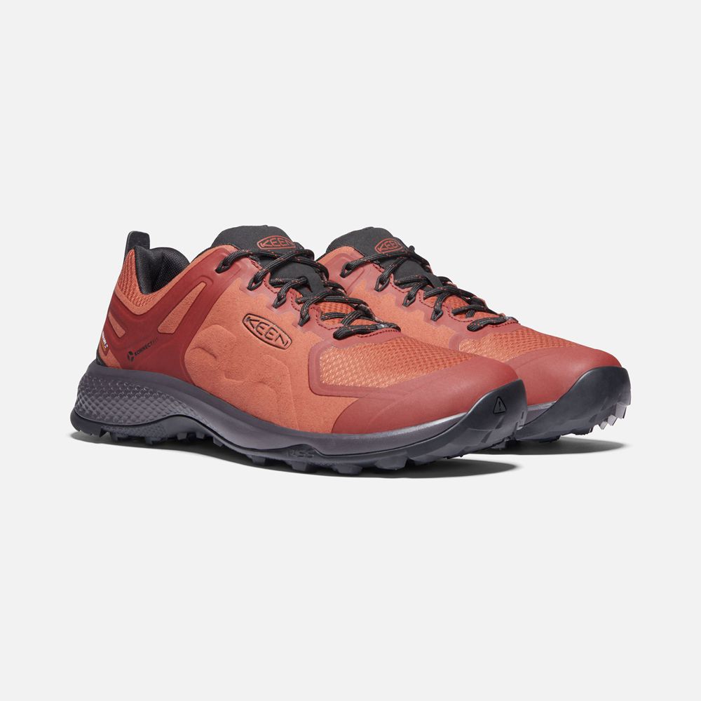 Keen Wandelschoenen Heren Koraal - Explore Waterproof - 68320-GOVU